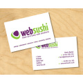 Hot sell factory clear transparent business card